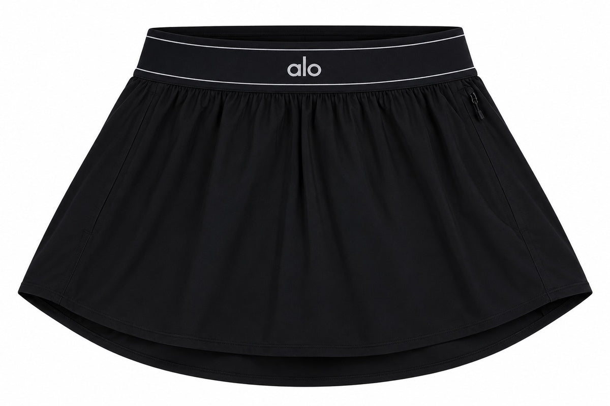 SHORT ALO MATCH POINT NEGRO L