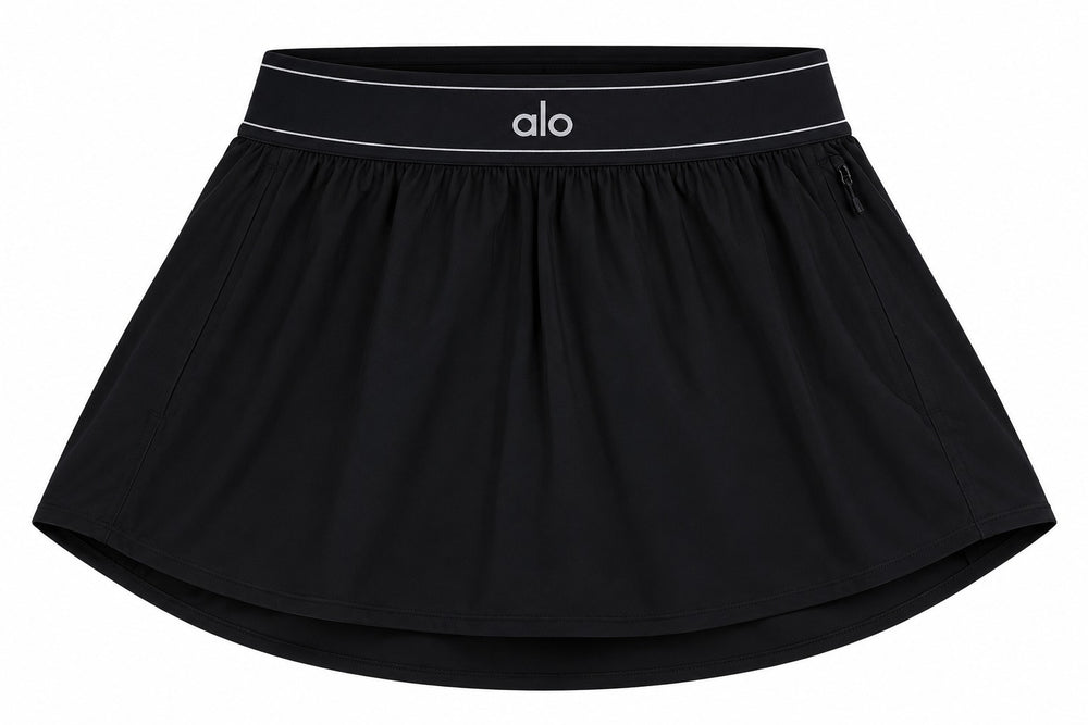 SHORT ALO MATCH POINT NEGRO L