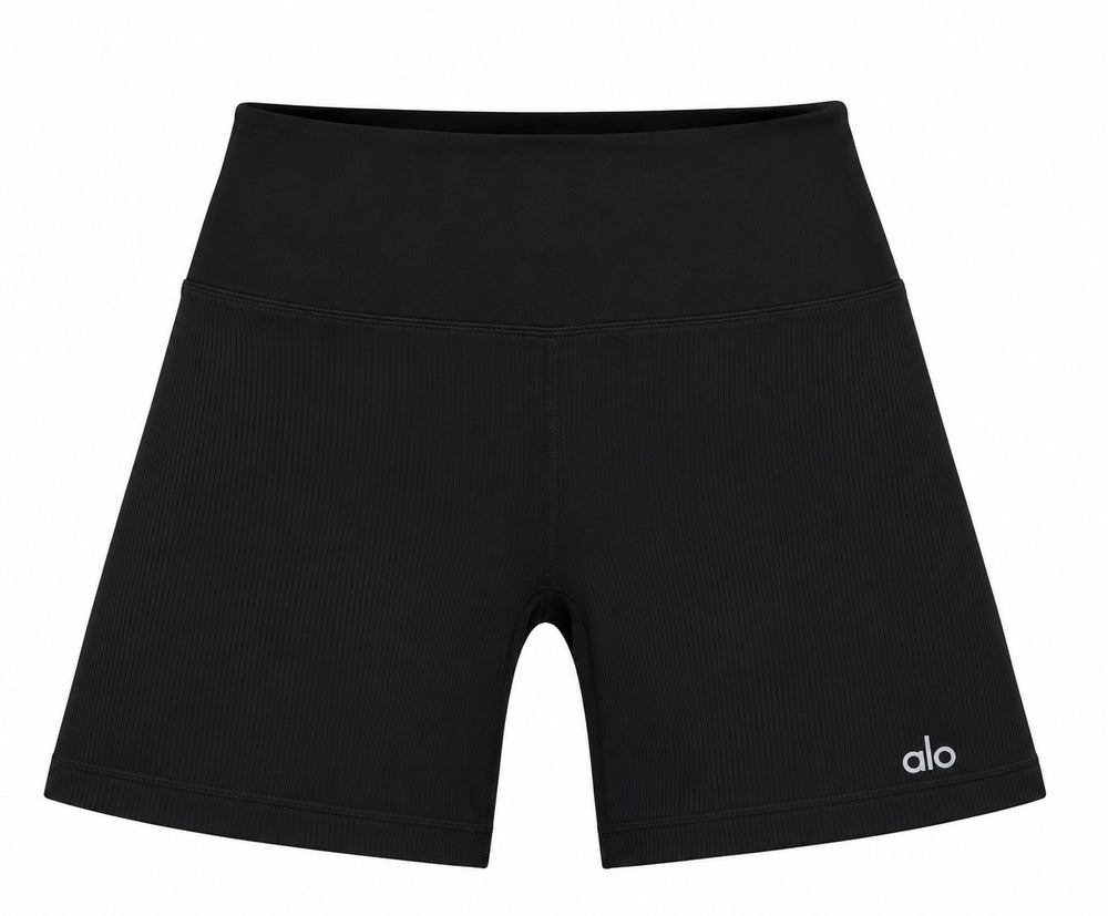 SHORT ALO SEAMLESS NEGRO