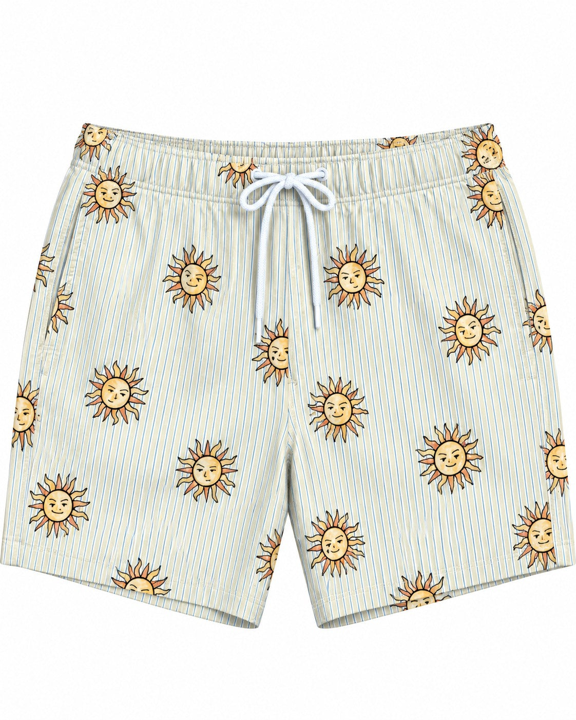 SHORT DE BAÑO HOLYSTER AMARILLO SOL S