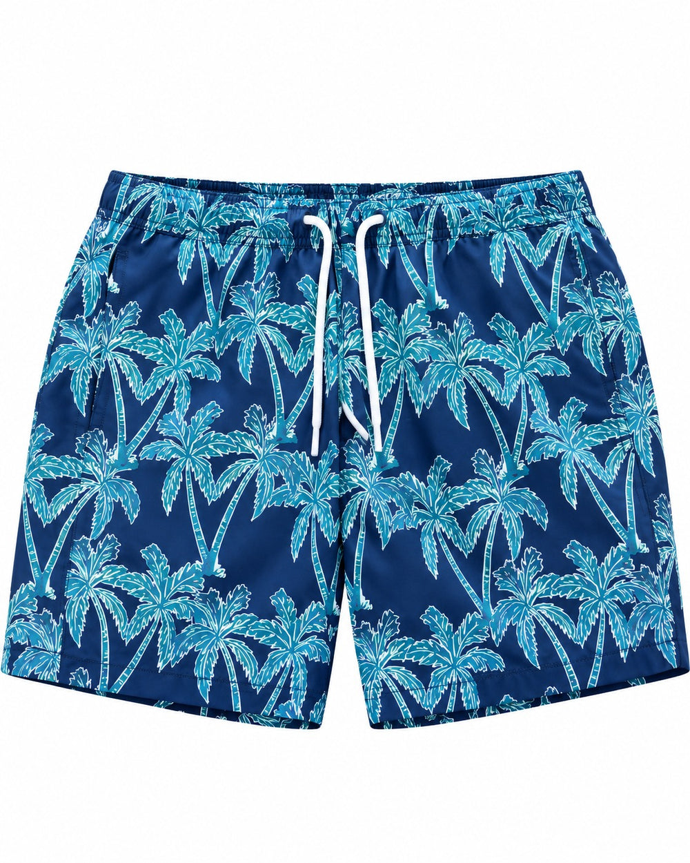 SHORT DE BAÑO HOLYSTER AZUL PALMAS
