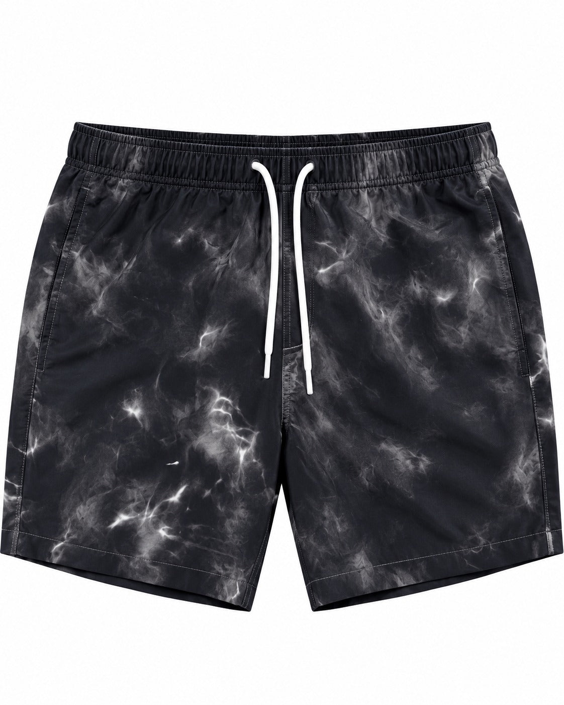 SHORT DE BAÑO HOLYSTER NEGRO MANCHAS