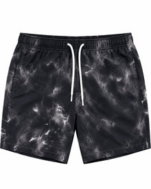 SHORT DE BAÑO HOLYSTER NEGRO MANCHAS