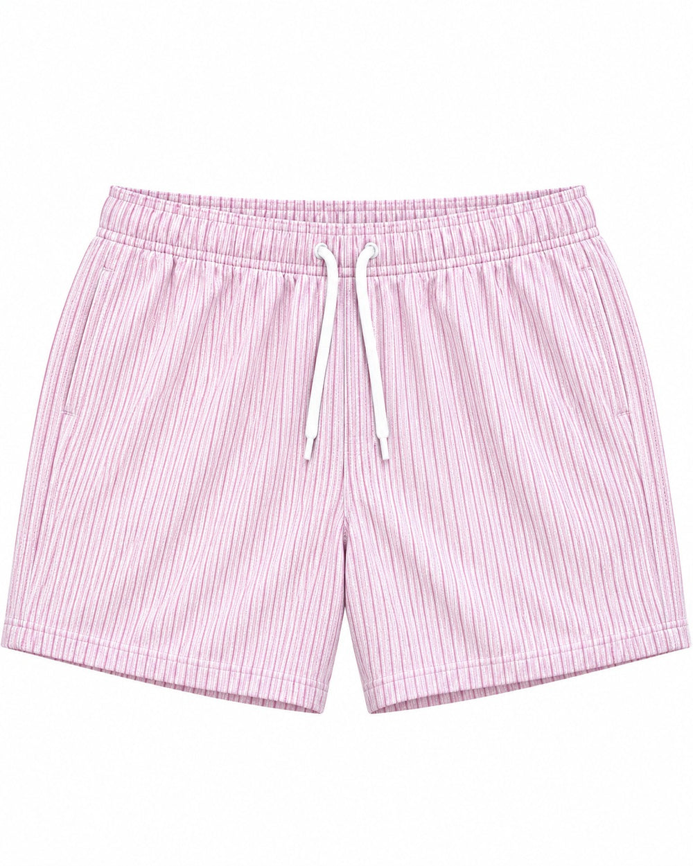 SHORT DE BAÑO HOLYSTER ROSA RAYAS