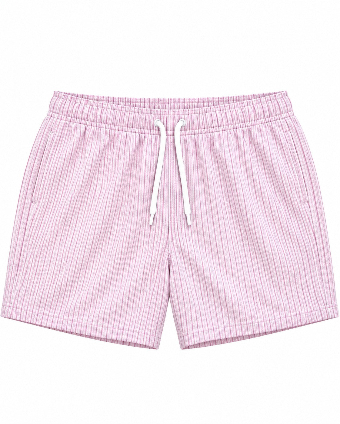 SHORT DE BAÑO HOLYSTER ROSA RAYAS S