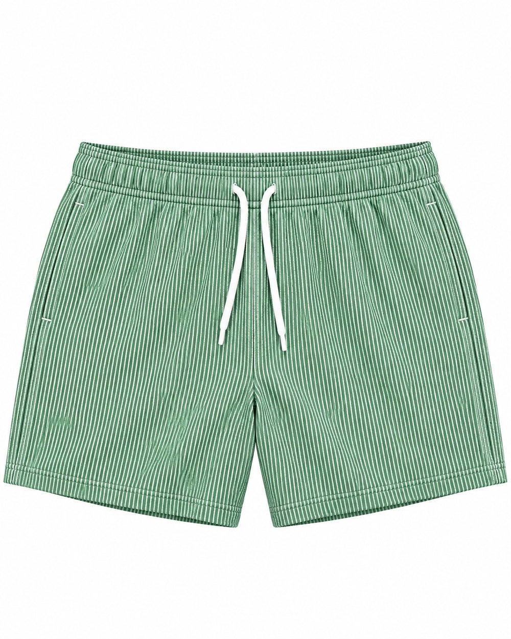 SHORT DE BAÑO HOLYSTER VERDE RAYAS