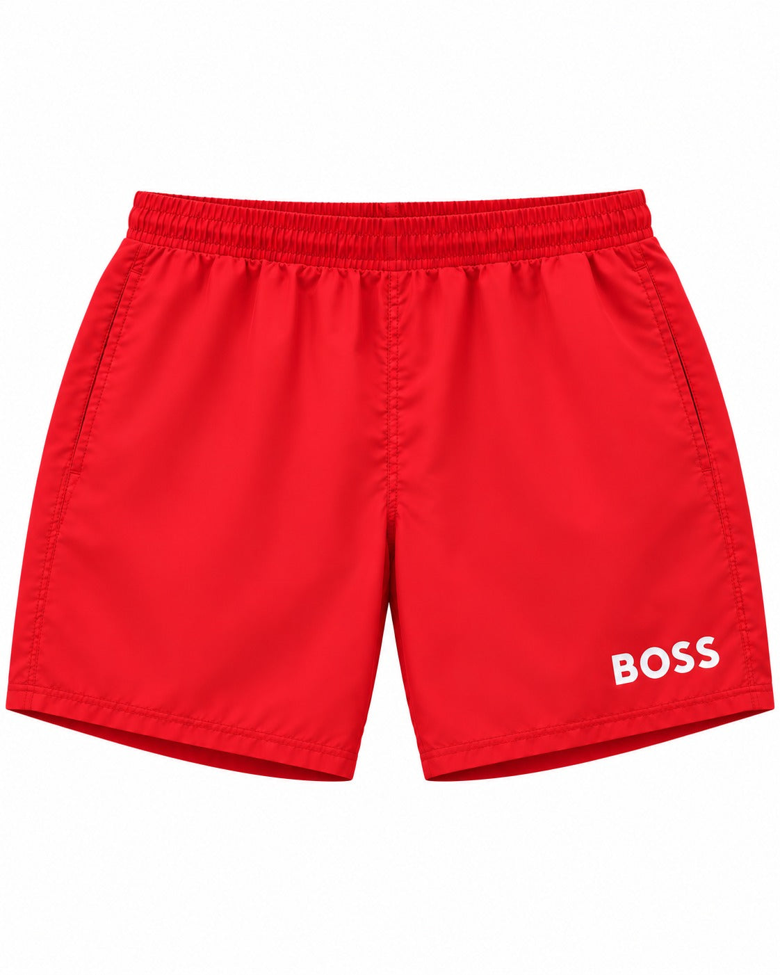 SHORT DE BAÑO HUGO BOSS ROJO