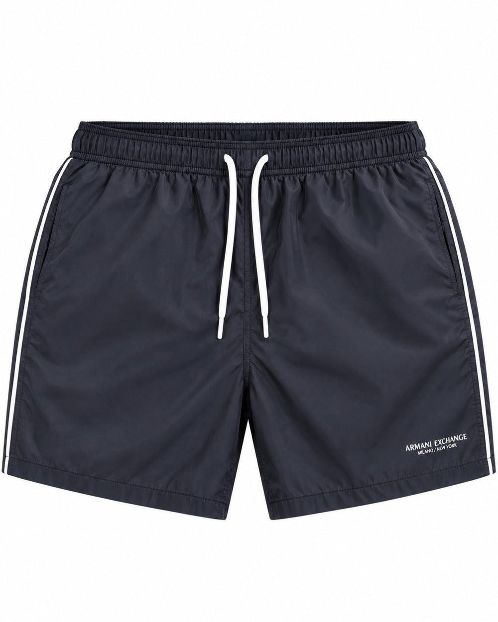 SHORT DE BAÑO ARMANI EXCHANGE MILANO NY NEGRO