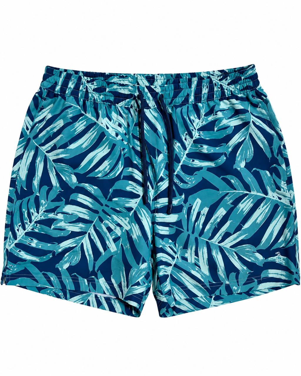 SHORT DE BAÑO PENGUIN HOJAS