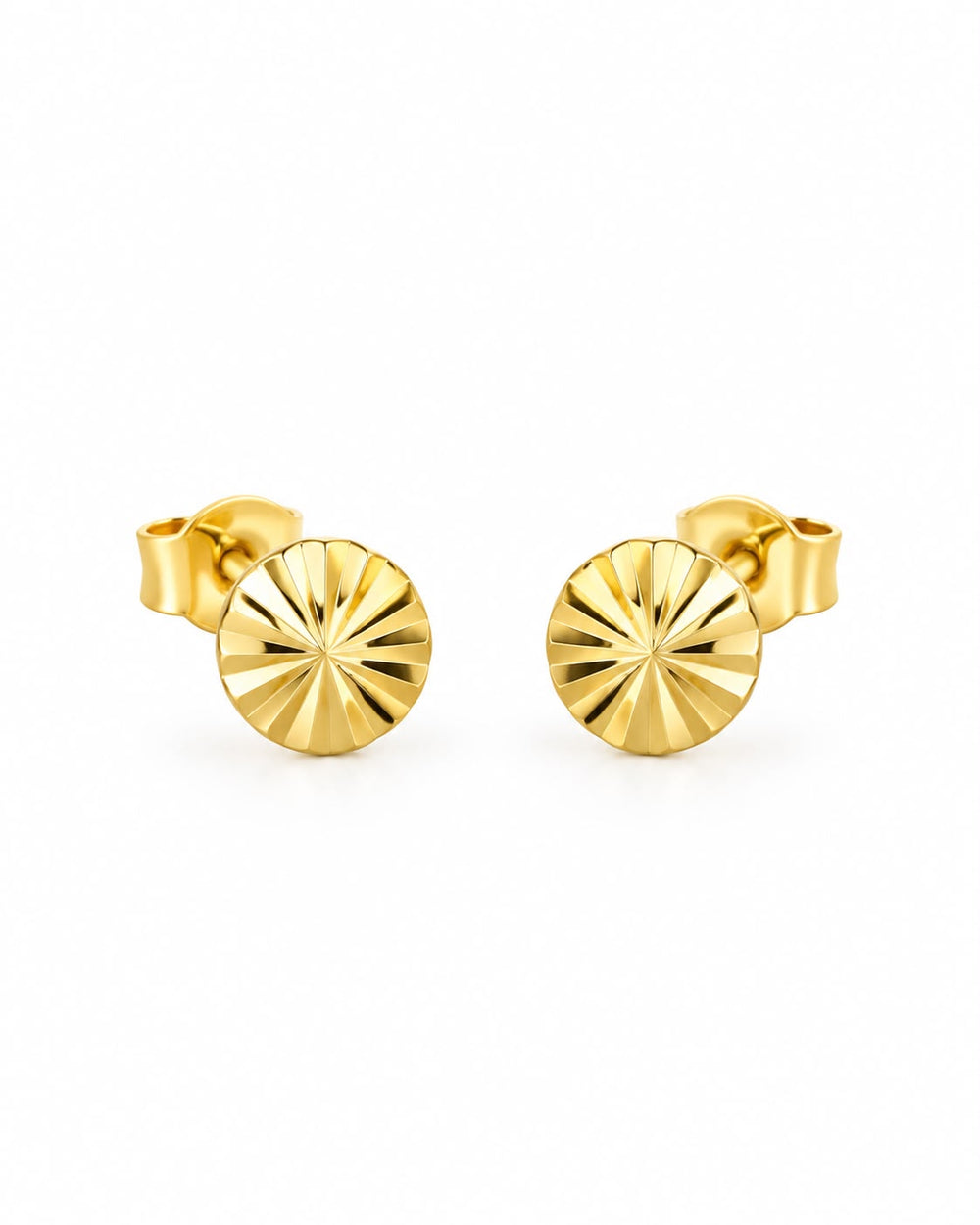 ARETES ORO 10K ESFERA GOTA