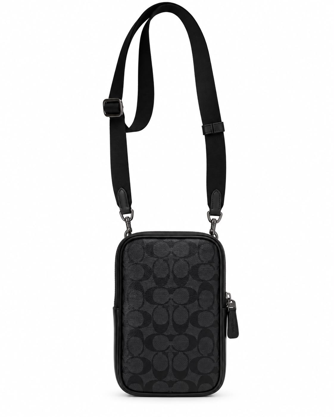 BANDOLERA COACH MOD CW364 CELULAR NEGRO RELIEVE