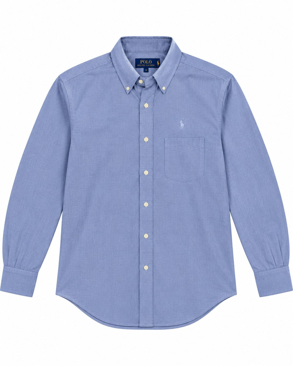 CAMISA BROOK BROTHERS GRIS LISA BOLSILLO XL