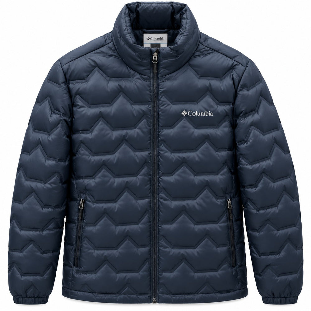 CHAMARRA CABALLERO COLUMBIA PICOS AZUL MARINO L