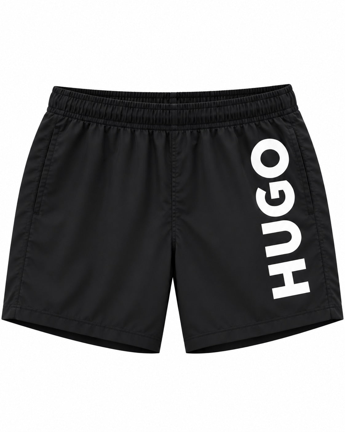 SHORT DE BAÑO HUGO BOSS NEGRO