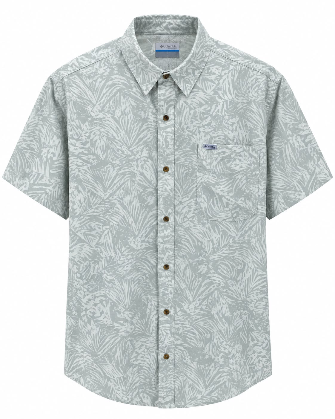 CAMISA COLUMBIA OMNI SHADE 1804321026 REGULAR FIT HOJAS XXL