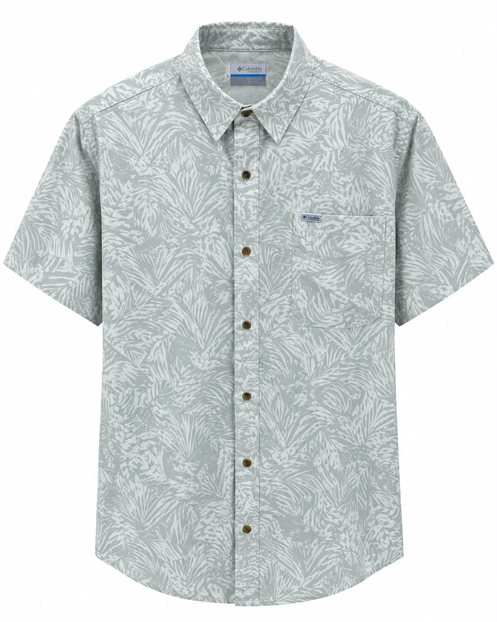 CAMISA COLUMBIA OMNI SHADE 1804321026 REGULAR FIT HOJAS