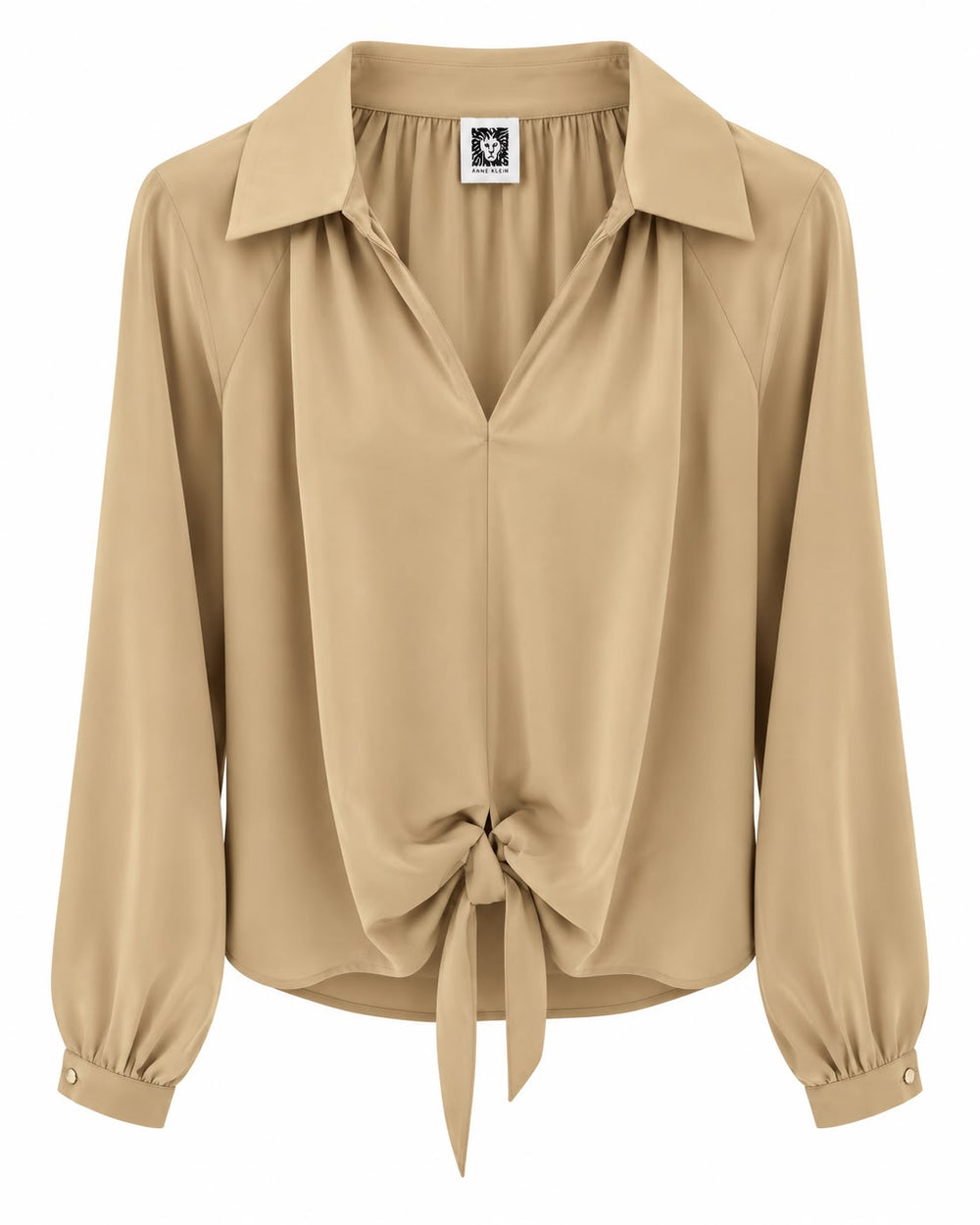 CAMISA DAMA ANNE KLEIN DORADA L