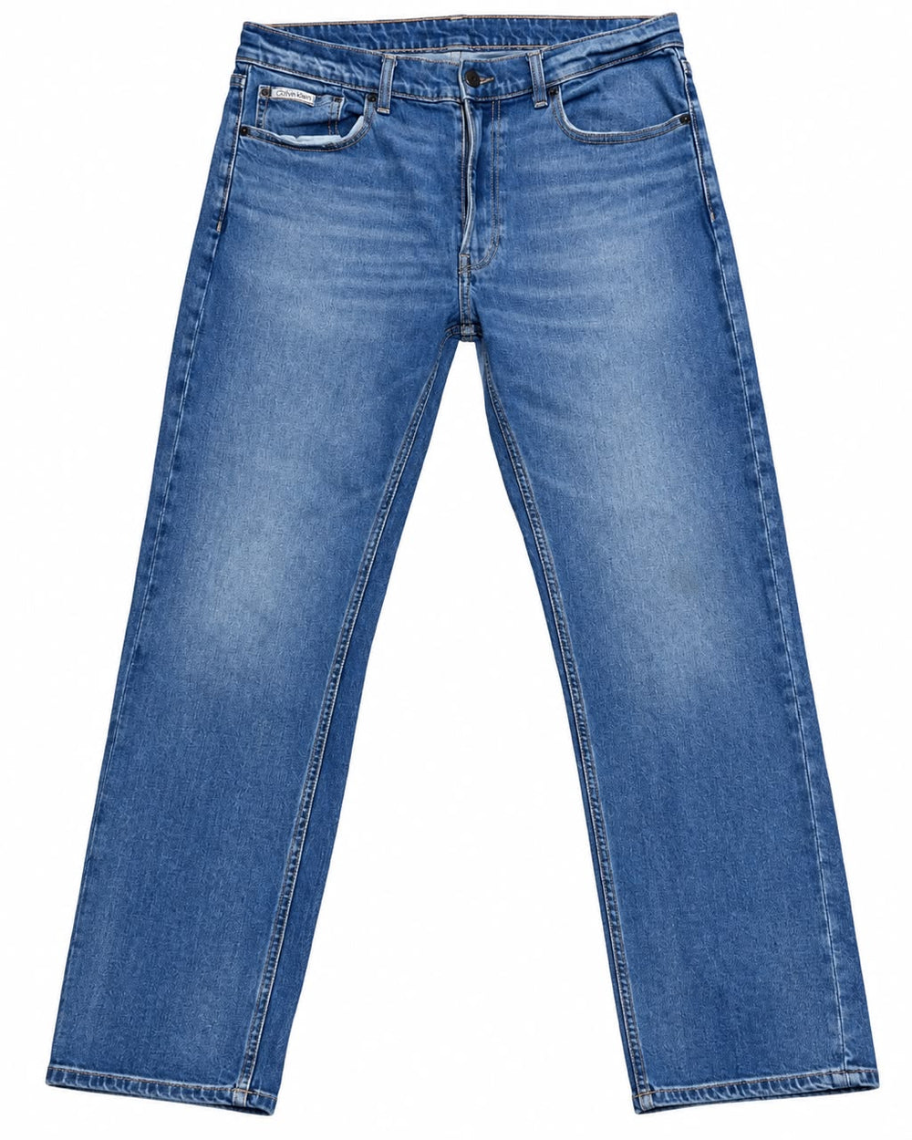 PANTALON CABALLERO CALVIN KLEIN SLIM STRAIGHT 24081 MEZCLILLA 33/30