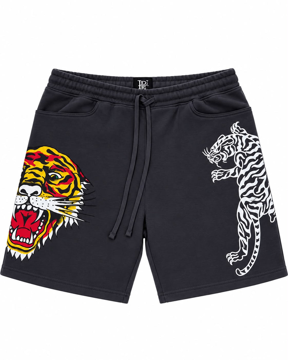 SHORT ED HARDY STYLE EHM8100-5 COLOR CHARCOAL L