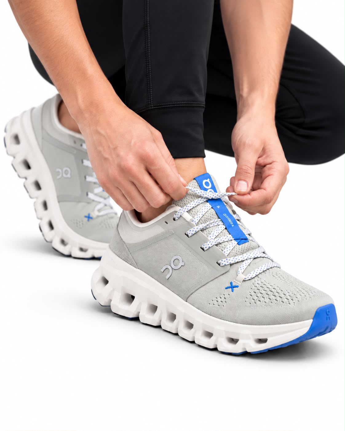TENIS ON CLOUD X5 GRIS PERLA