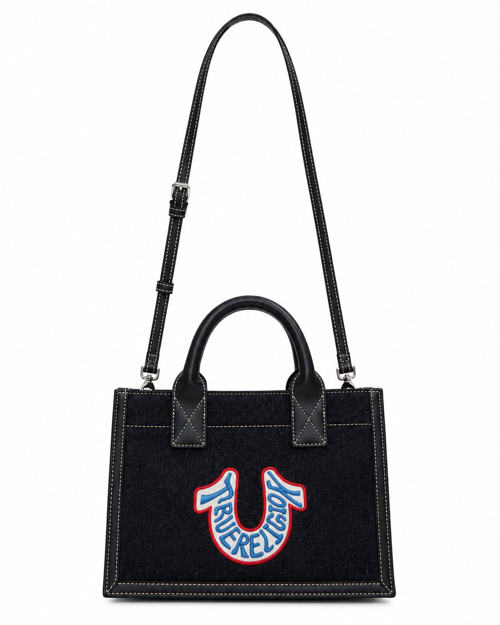 CROSSBODY TRUE RELIGION MEZCLILLA NEGRA