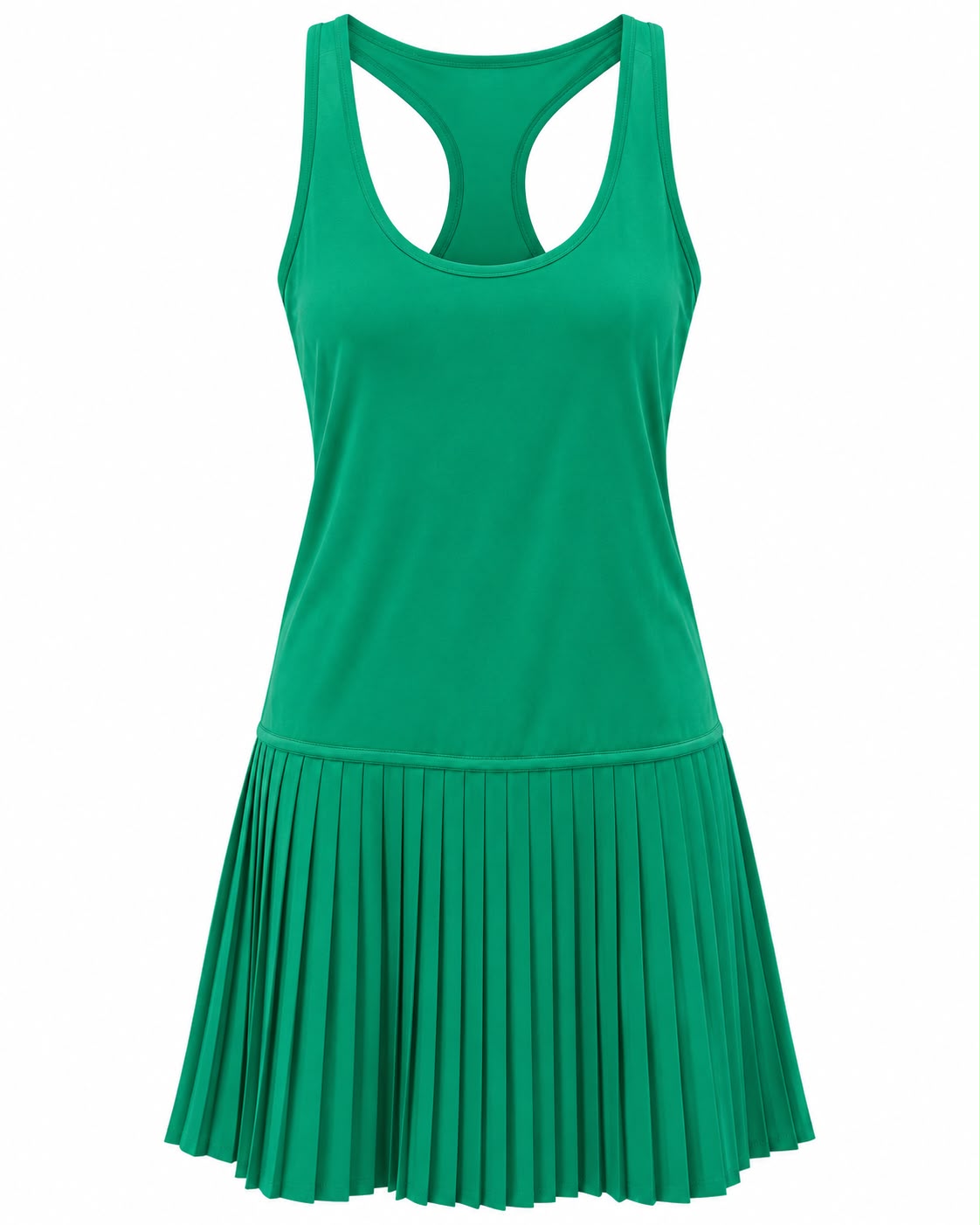 VESTIDO DEPORTIVO VERDE VIVO YOGALICIOUS M