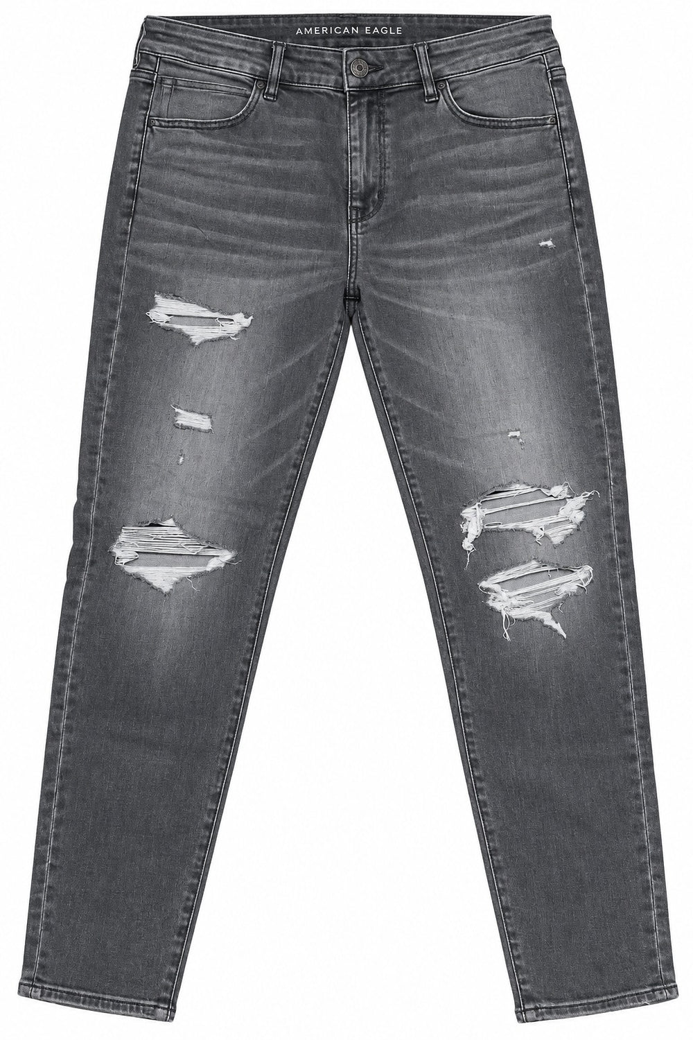 PANTALON AMERICAN EAGLE NE(X)T LVL STRETCH 2652 JEGG GLACIER GRAY JOLLANTS REGULAR LOW RISE 20