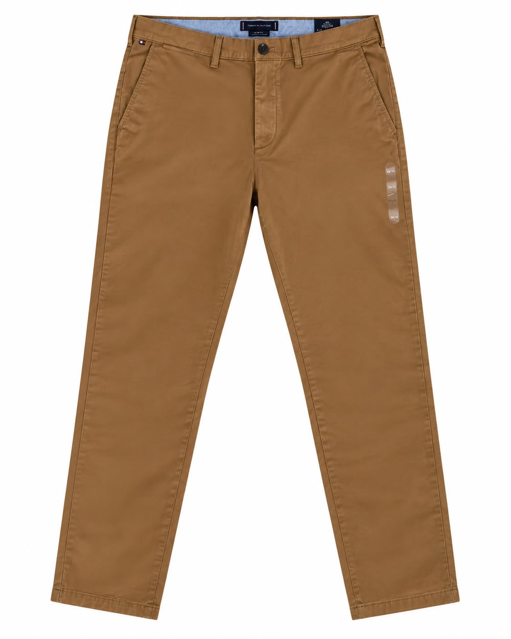 PANTALON CABALLERO TOMMY HILFIGUER SLIM FIT STRETCH CAFÉ 78JA567 205 HJW 38/30