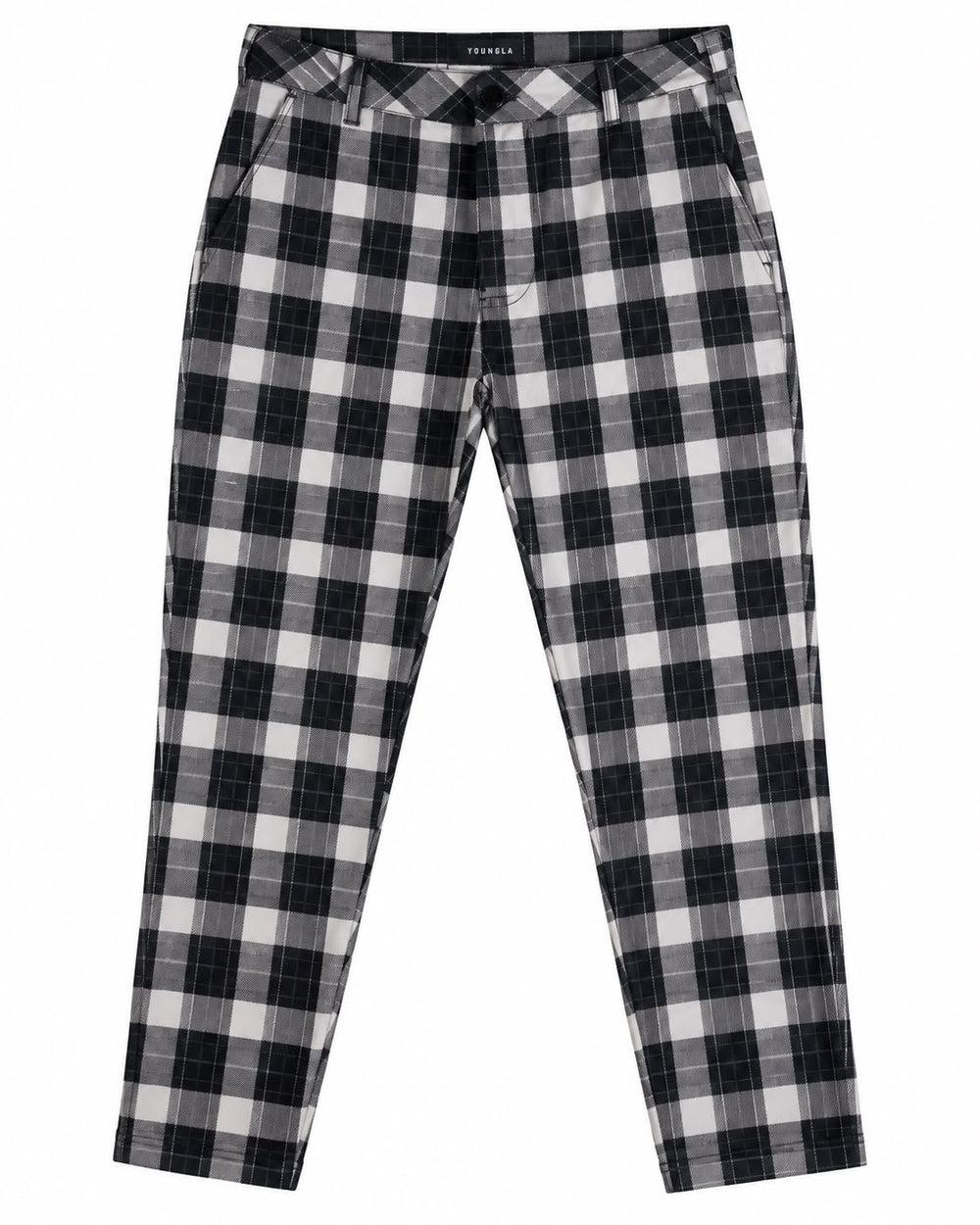 PANTALON CABALLERO YOUNGLA NEGRO/GRIS 34/30