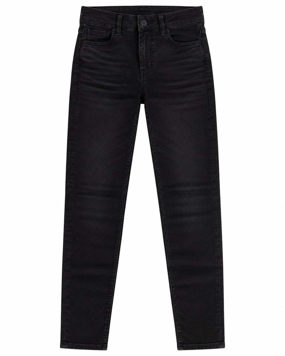 PANTALON AMER. EAGLE NE(X)T LVL STR CURVY JEGG ALWAYS BLACK LONG TAILLE BASSE 2802 2