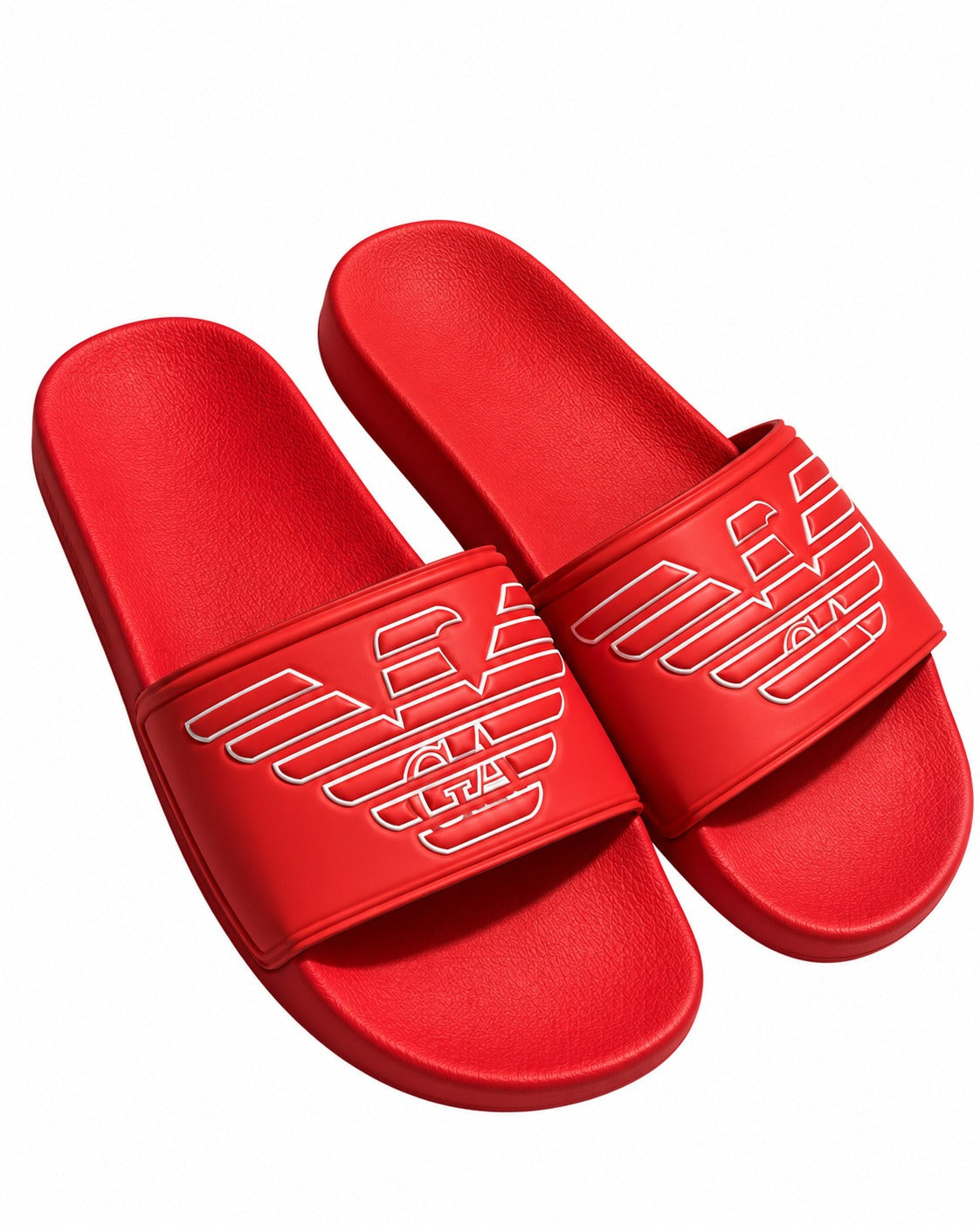 SANDALIAS CABALLERO ARMANI EXCHANGE ROJAS CON BLANCO