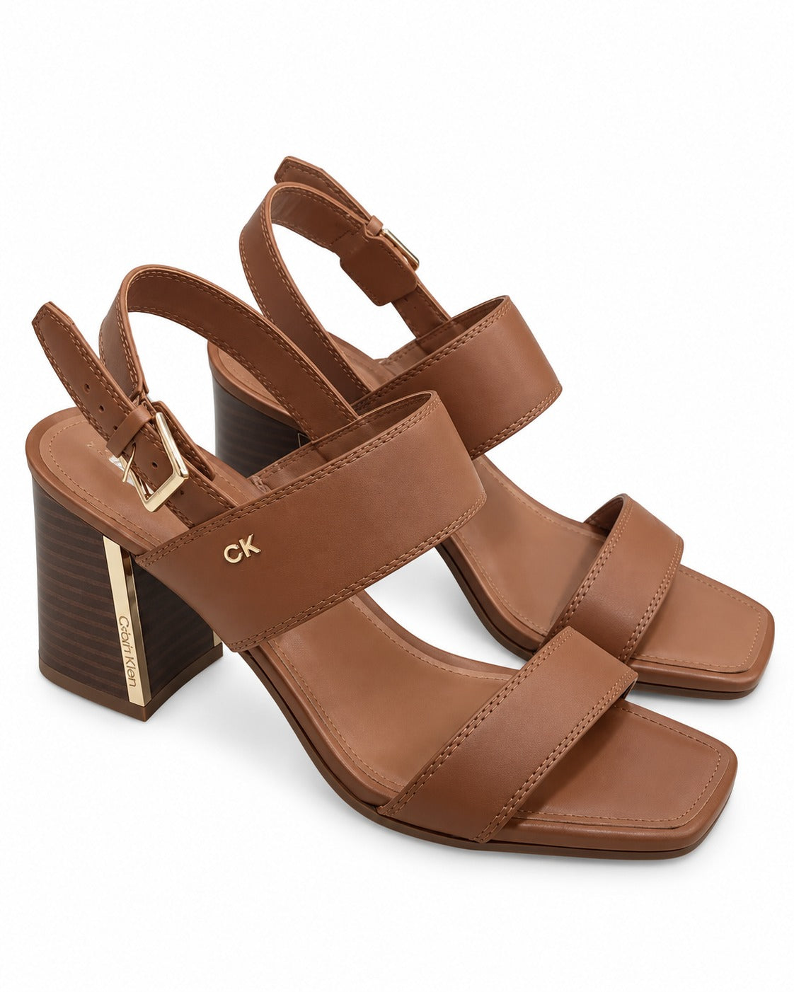 TACONES CK CAFÉ ABIERTOS PUNTA 5.5 MX