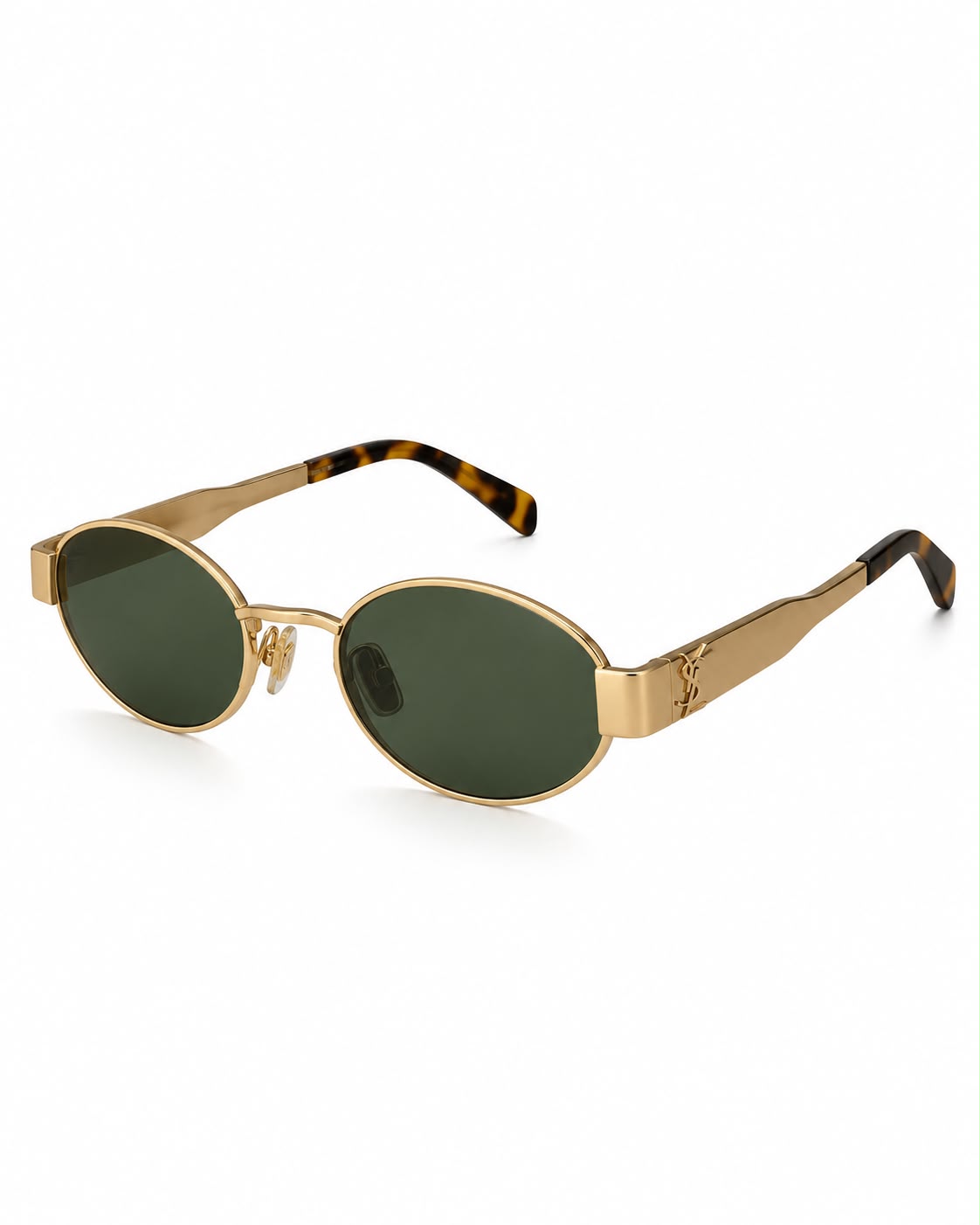 LENTES CELINE CL40235U 30N OVAL SHAPE BLACK GOLD