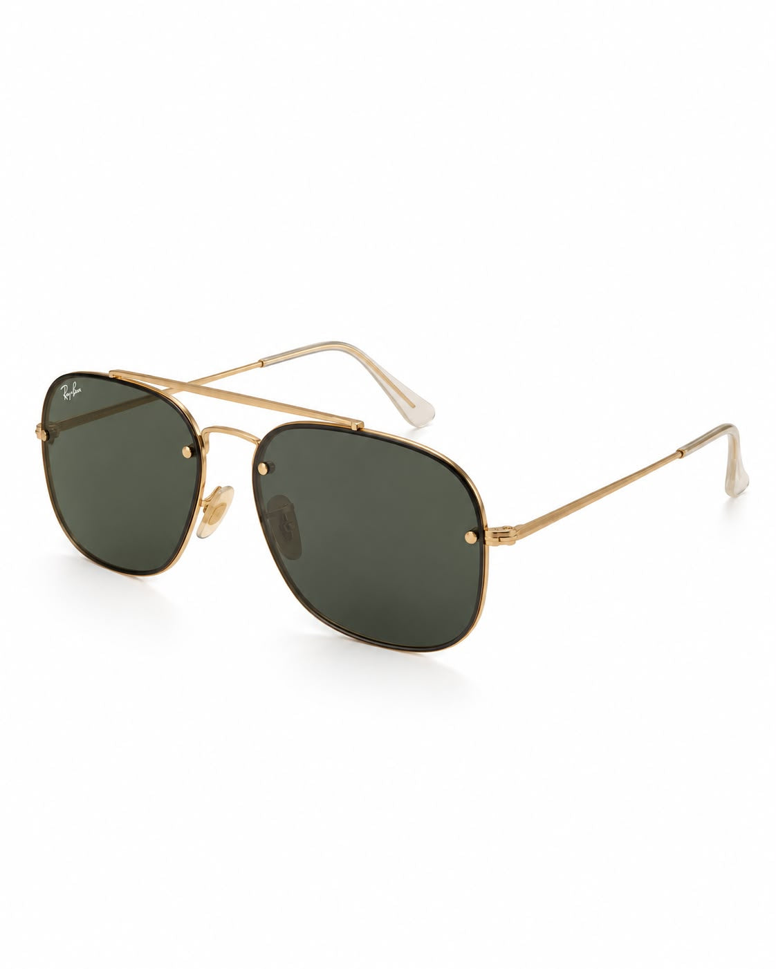 LENTES RAYBAN RB3583N 9050/71 THE GENERAL BLAZE NEGRO G-15 DORADO
