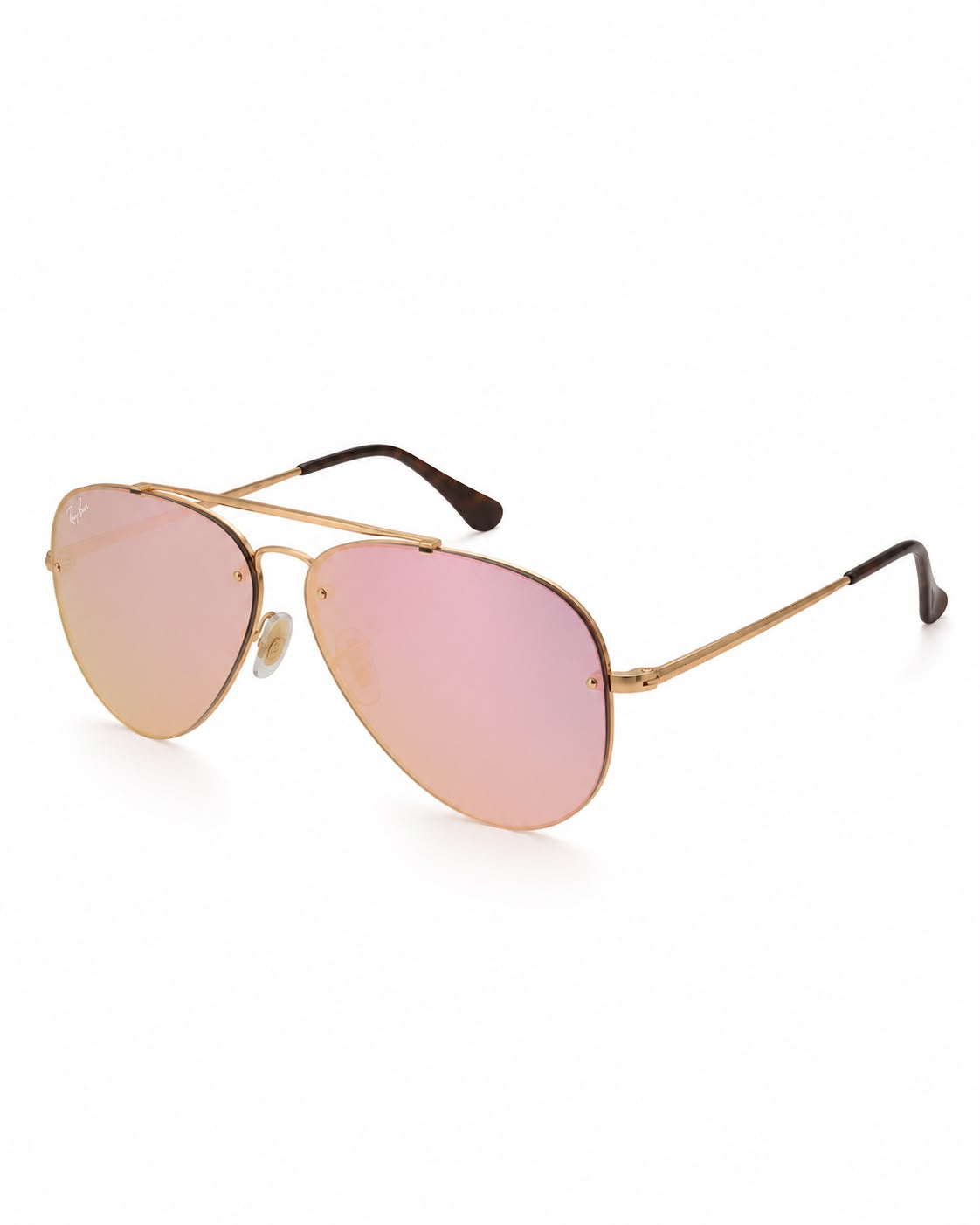 LENTES RAYBAN RB3584N 9052E4 AVIATOR BLAZE ROSA DORADO ORIGINAL