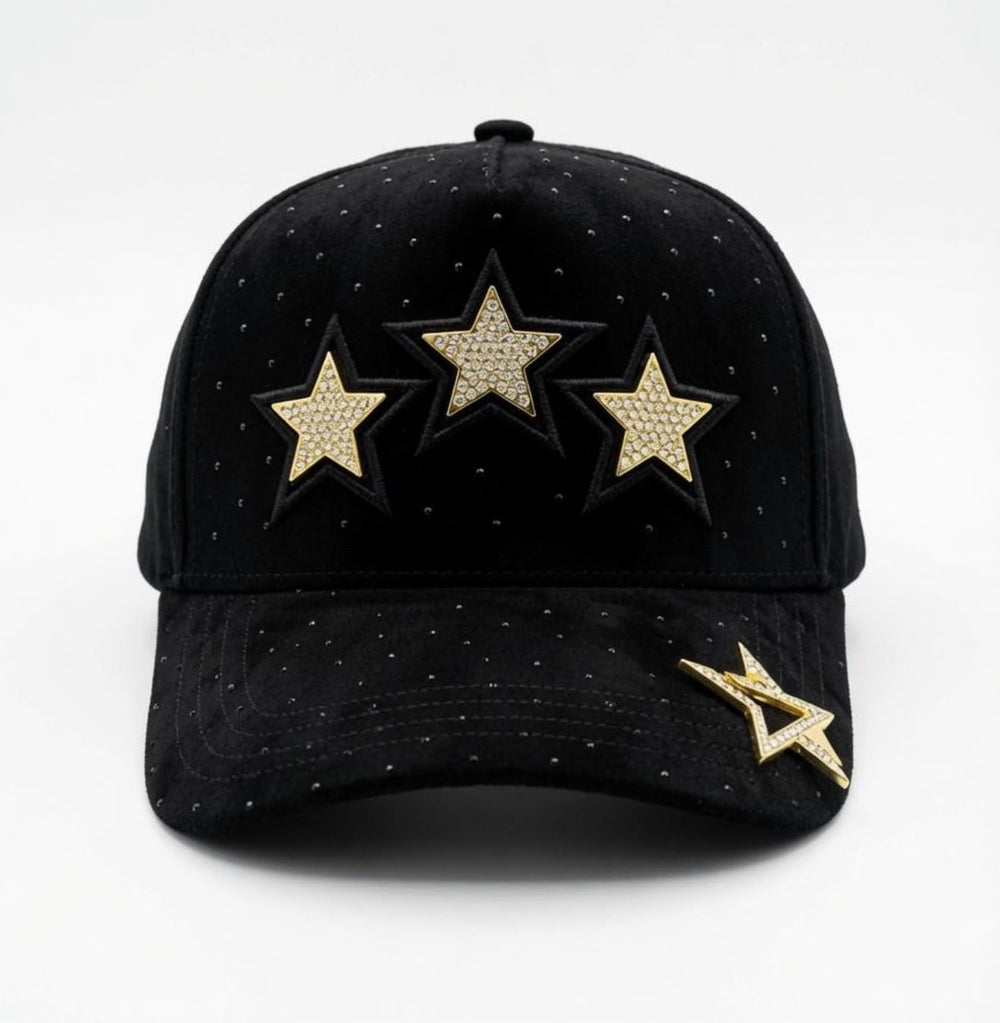 GORRA BIGG BOSS 3 STARS GOLD