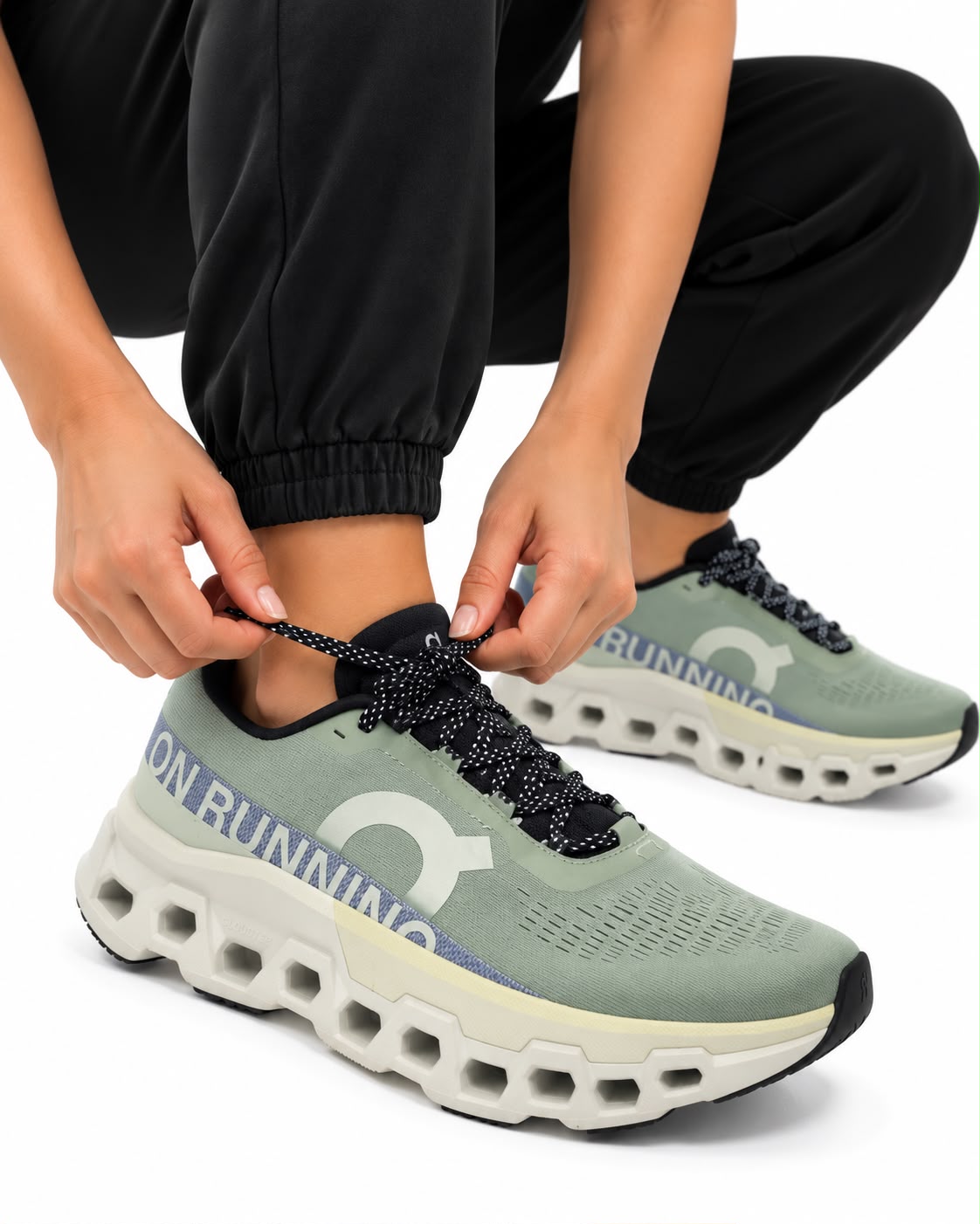 TENIS ON CLOUD MONSTER 2 WHITE/GREEN