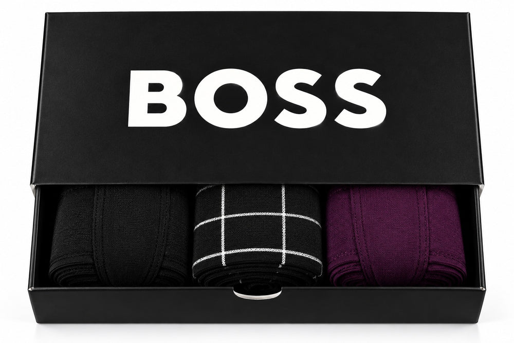 BOXER HUGO BOSS COLOR MIXTO 3PZS