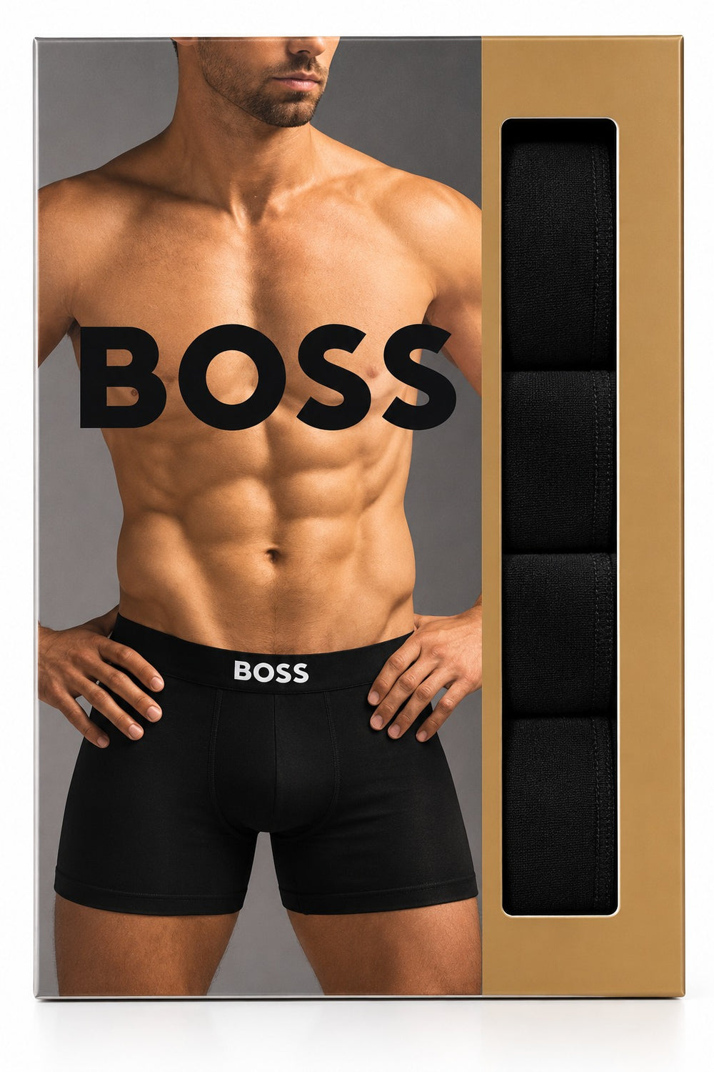 BOXER HUGO BOSS CLÁSICO NEGRO